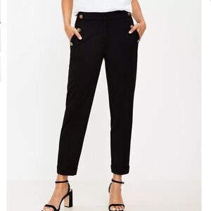 LOFT Devin Slim Sailor Pants - Size 10 - NWT